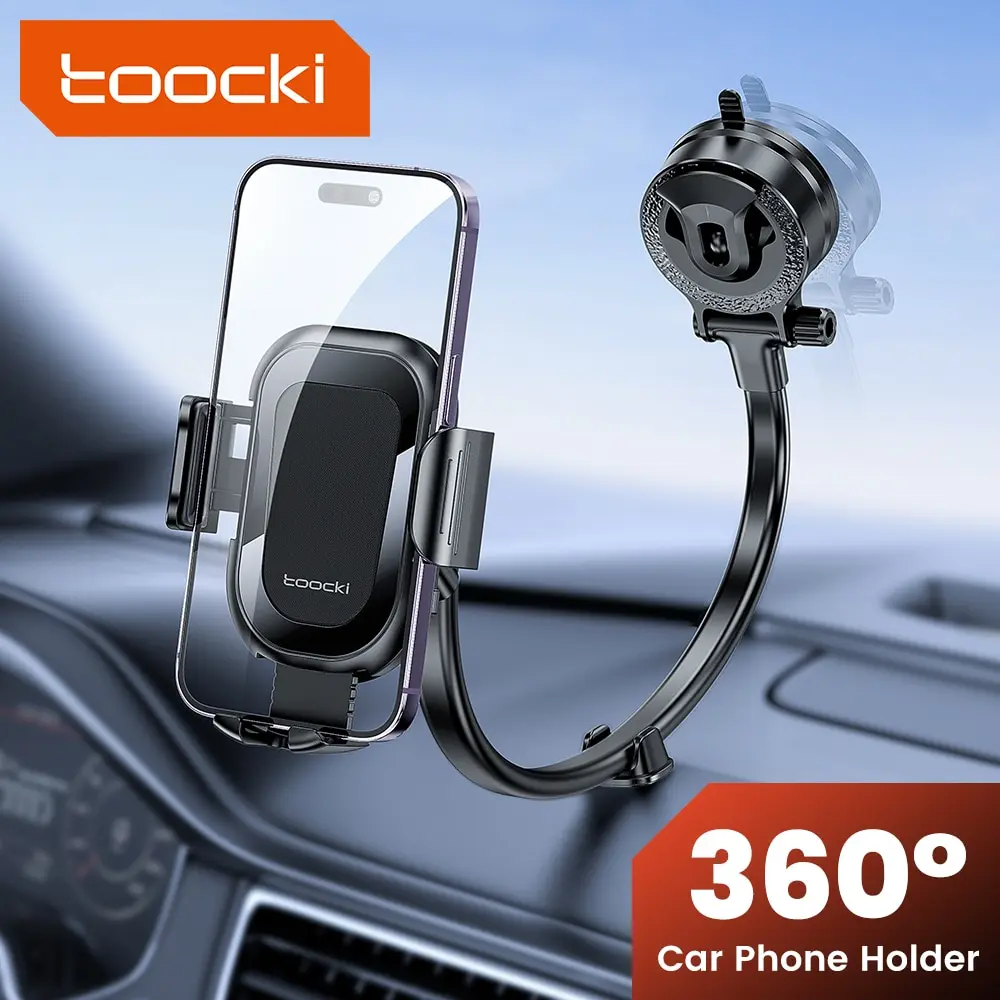 Toocki360CarPhoneHolderSuctionCupHandsfreeAutoWindshieldAir
