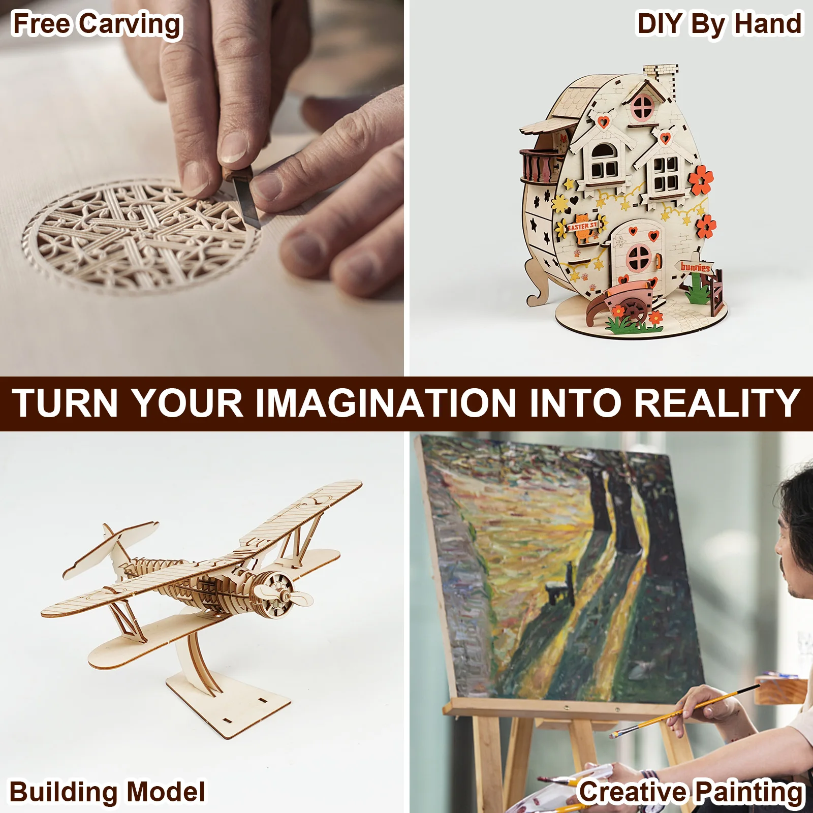 Premium Unfinished Basswood Craft Board for Laser Engraving & Cutting
