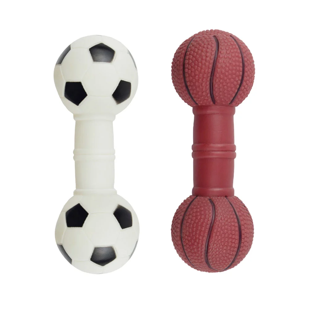 

Dog Toy Vinyl Squeaky Teething Toys Bite Resistant Puppy Supplies Sounding Interactive Pet