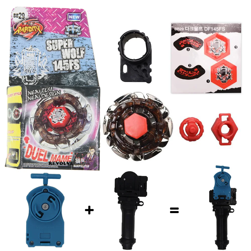 B-X TOUPIE BURST BEYBLADE venom diabolos 스톰 페가시스 105RF BB-28 s 페가시스 그립 +블루 풀 라인