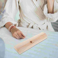Sauna Pillow Neck Convenient Lumbar Room Health Care Head Wooden Smooth Cervical 2