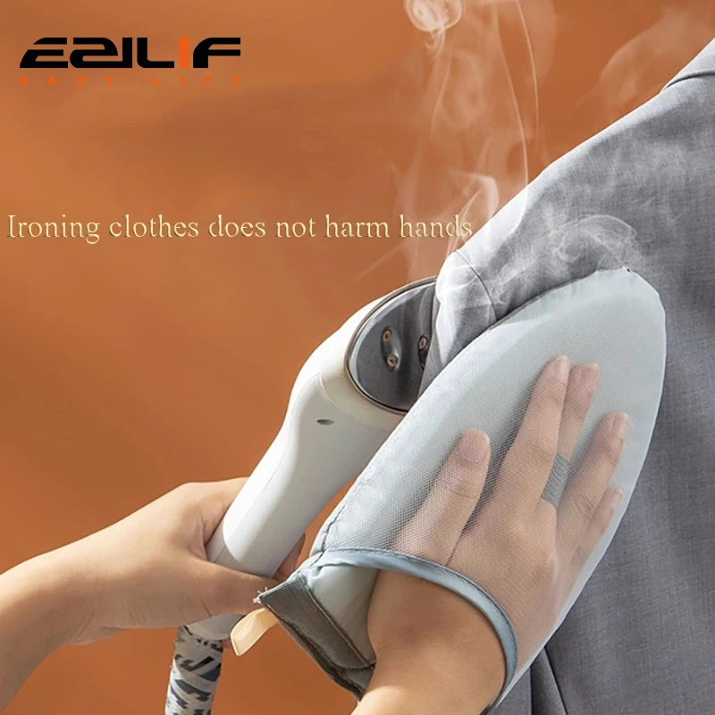 1Pc Fabric Handheld Ironing Board Gloves Anti Household Insulated Tray