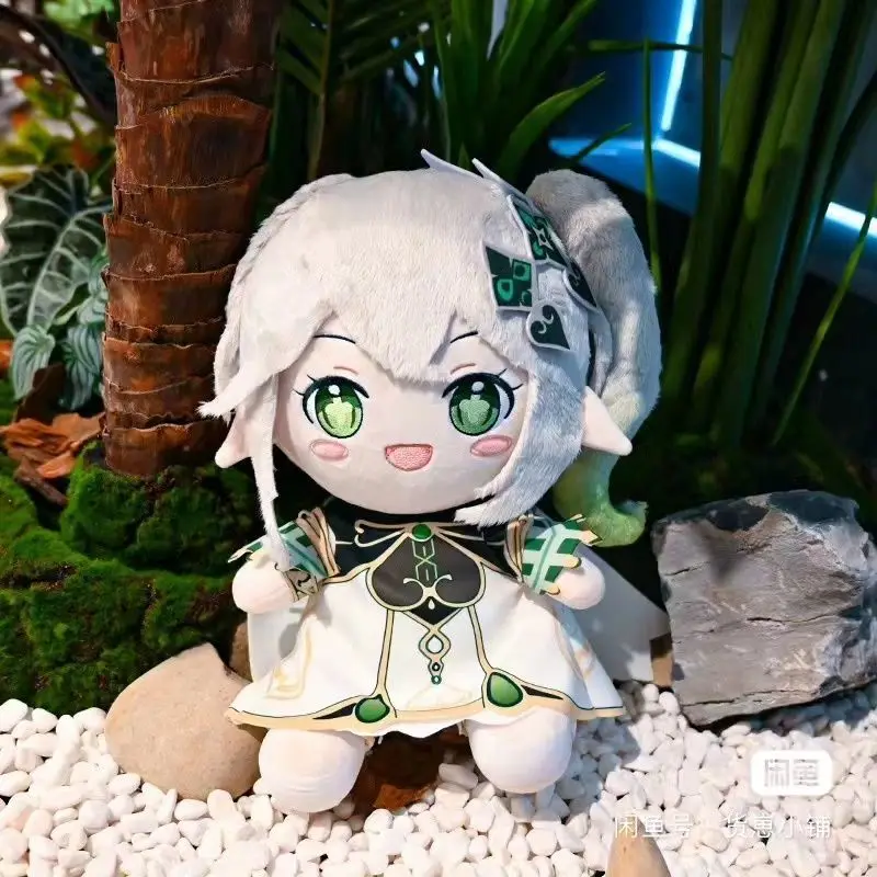 

30 см Genshin ударные плюшевые игрушки нахида Скелет хлопковая кукла мягкая набивная наряд плюшевые куклы аниме фигурка дети девочка игрушки G