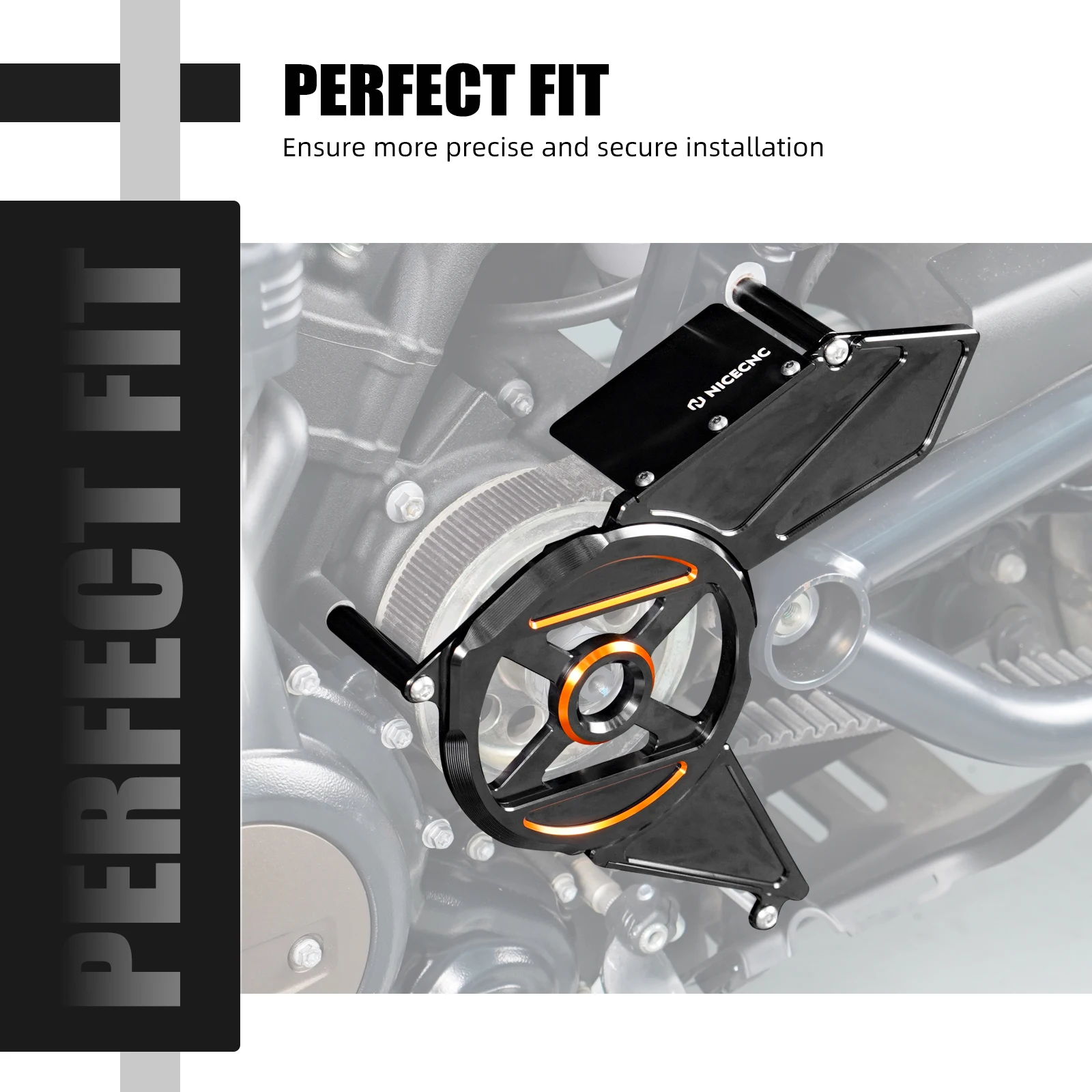 Für Harley Sportster S RH1250S 2021-2024 Getriebe Kettenrad Abdeckung Pan America 1250 RA1250/S 2021-2024 Nightster RH975/S 23-24 – Detail 7