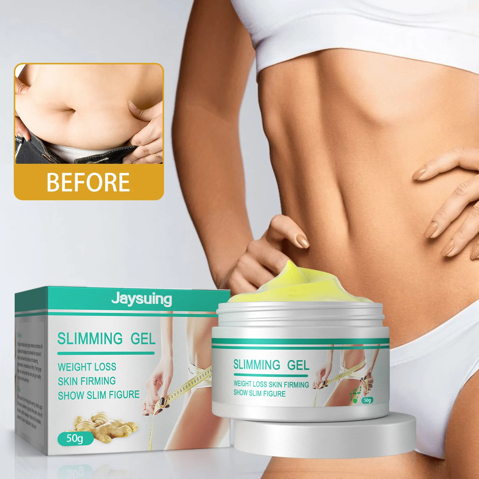 Shaping massage cream slimming and shaping body heating massage belly tightening contraction cream beauty and skin rejuvenation