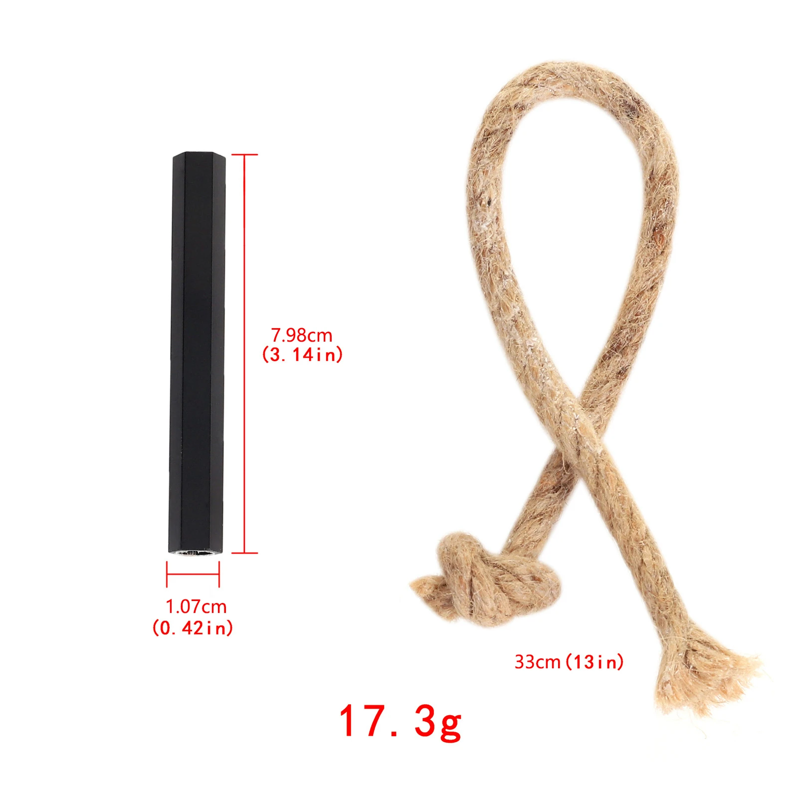 Outdoor Fire Starter Hemp Rope 2