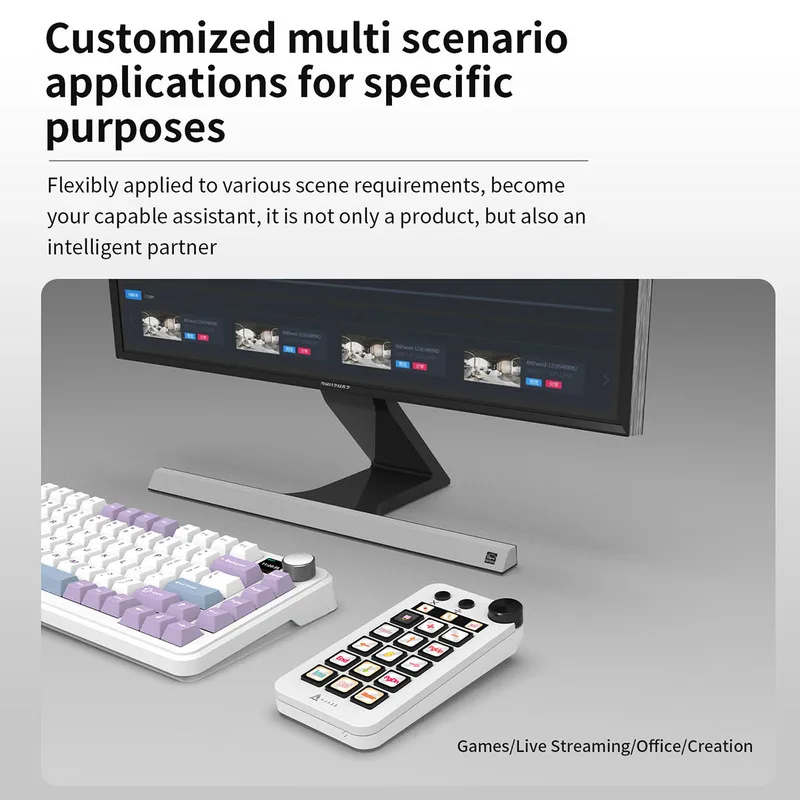 AJAZZ N1 ブラック 左手デバイス ほぼ新品 stream deck m38300653027_1.jpg?1752997653