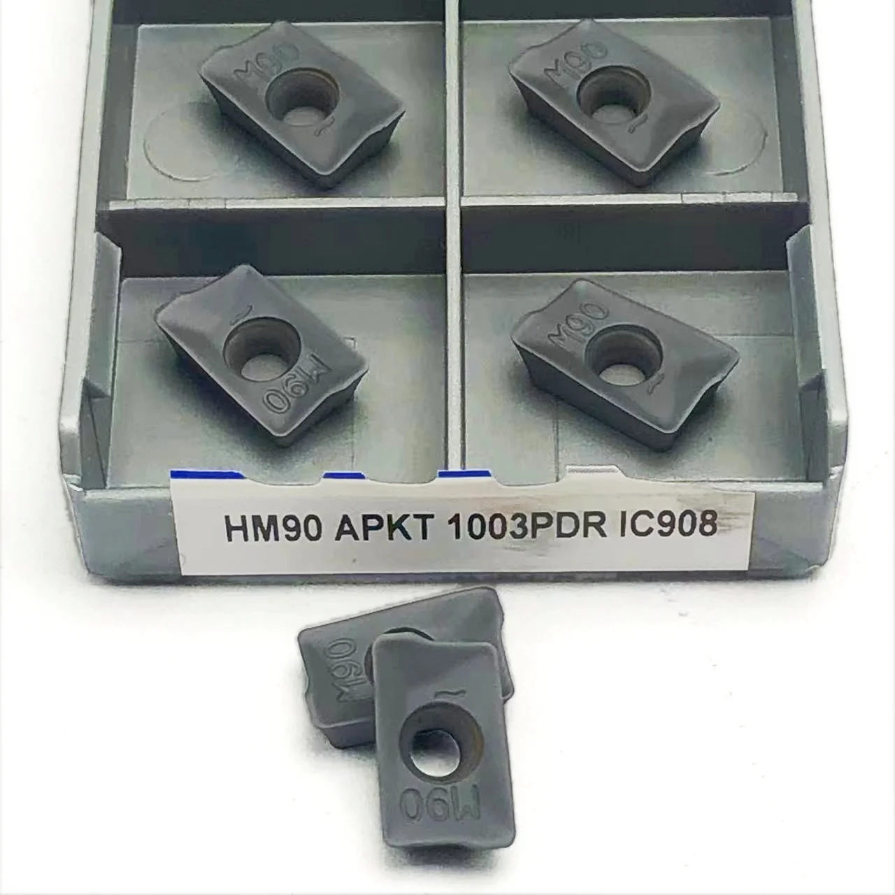 카바이드 인서트 선삭 가공용 금속 부품 커터 공구, APMT 1135PDER 76 IC928 APKT 1604PDR-76 IC928 HM90 APKT 1003PDR IC908