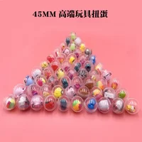 10/20pcs 45mm Children Mini Mixed Claw Game Machine Toy Surprise Twisted Egg Capsule Ball for Vending Doll Arcade Crane Gift 2