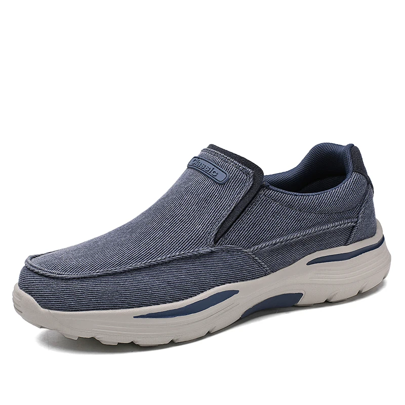 Men's Lightweight Canvas Loafers for Outdoor Hiking Camping Casual Sports Running Jogging Shoes Size 39-48 9