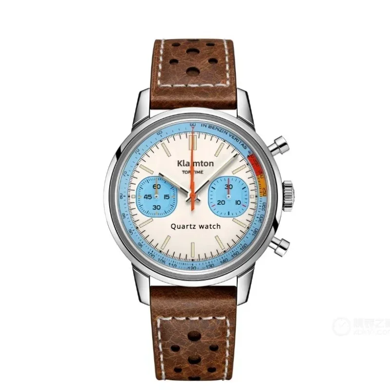 

2024 New Luxury Brand TOP TIME Series Men's Watch Professional Aviation Chronograph Quartz Business Automatic Date Sports Watch