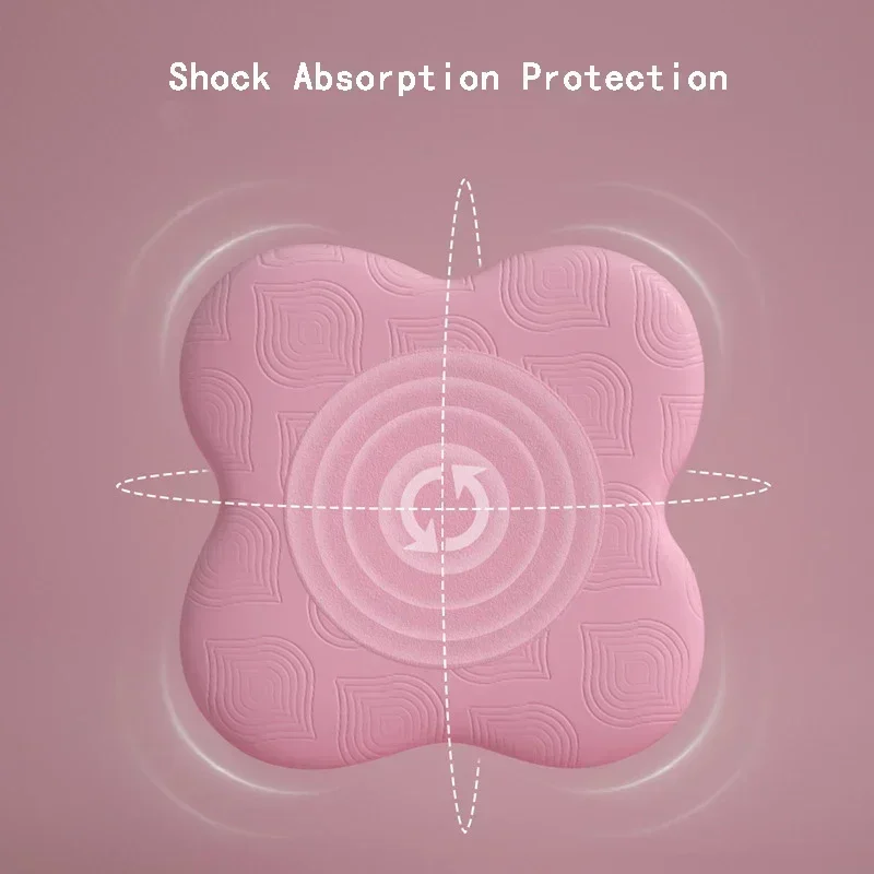 yoga knee pad 1PC PU thickened plate support antislip yoga kneeling pad stretching knee cap elbow pad soft yoga exercise fitness equipment