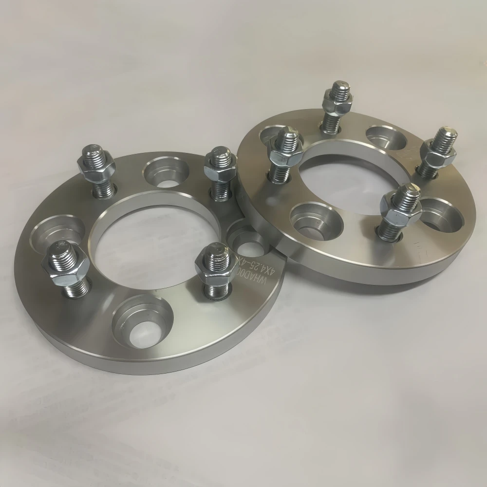 2pcs 15mm PCD 4*100 To 4*114.3 Wheel Adapters Spacers Center Bore 60mm Studs M12x1.5