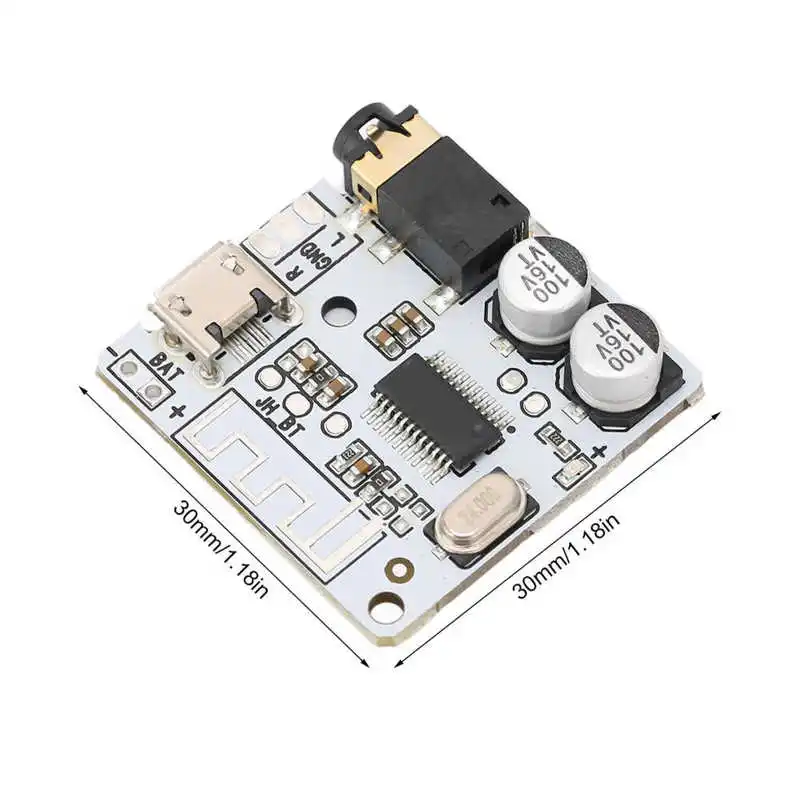 자동차 스피커 증폭기 모듈 3.7 ? 5V 사운드 수신기 보드 DIY 용