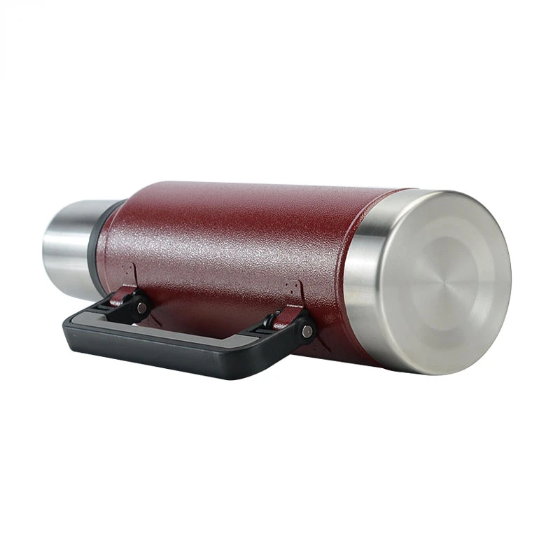 Large Capacity Fitness  1.4L Double wall Stainless  Thermos Outdoor Keep water cool and hot for 24 hours 4