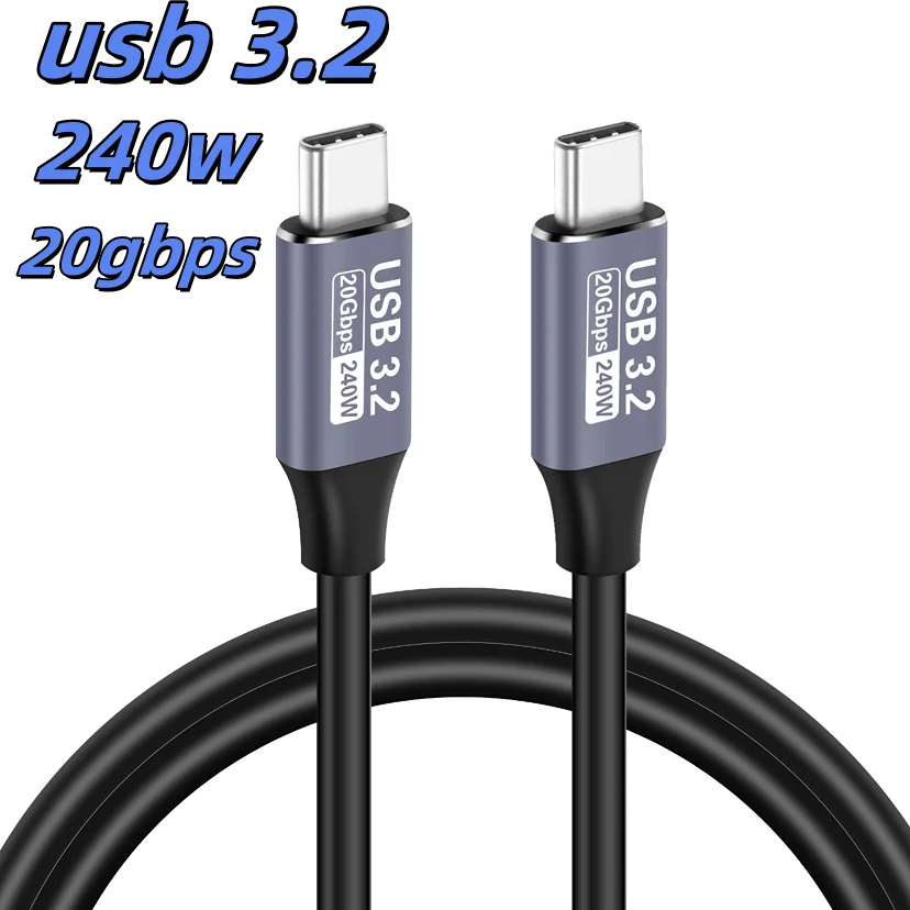 Ultra High-Speed 16K Thunderbolt 5 USB-C to USB 4.0 Cable