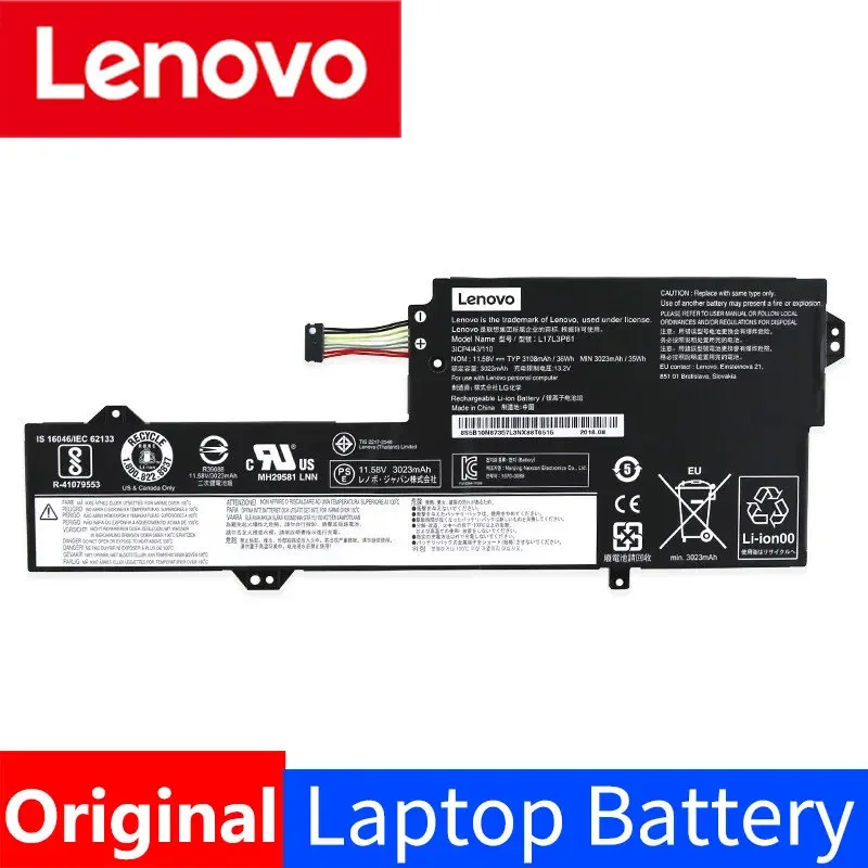 Новый оригинальный аккумулятор для ноутбука Lenovo IdeaPad 320S-13IKB Yoga 720-12IKB yoga 320-11 xiaoxin 7000-13 L17L3P61 L17C3P61 L17M3P61