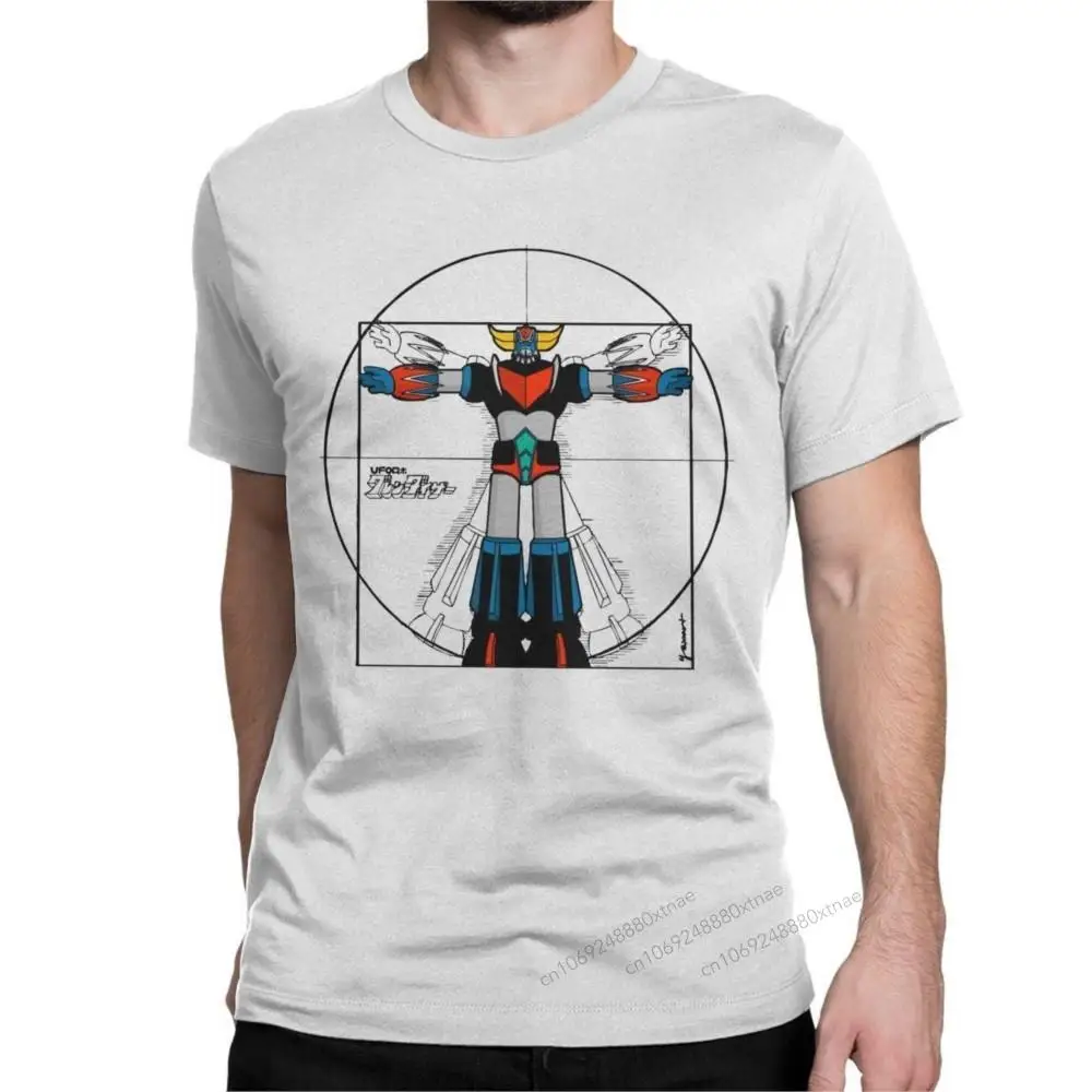 

Men 192 Vitru Grendizer T Shirts UFO Robot Goldrake 100% Cotton Clothes Casual Short Sleeve Crewneck Tee Shirt Big Size T-Shirt