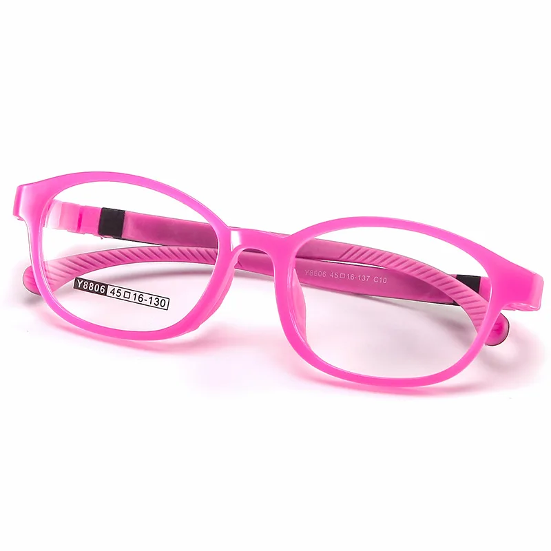 Square Teens Glasses Kid Optical Myopia Glasses Boy Girl Amblyopia Frame Prescription Anti Reflective TR90 Computer Eyeglasse