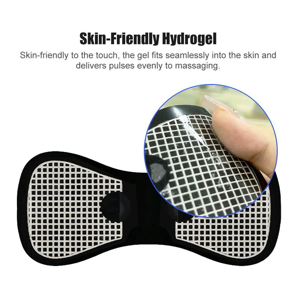 10PCS Replacement Patches Intelligent Cervical Massage Patch Gel for Mini Neck Shoulder Back Massager Gel Relieve Fatigue