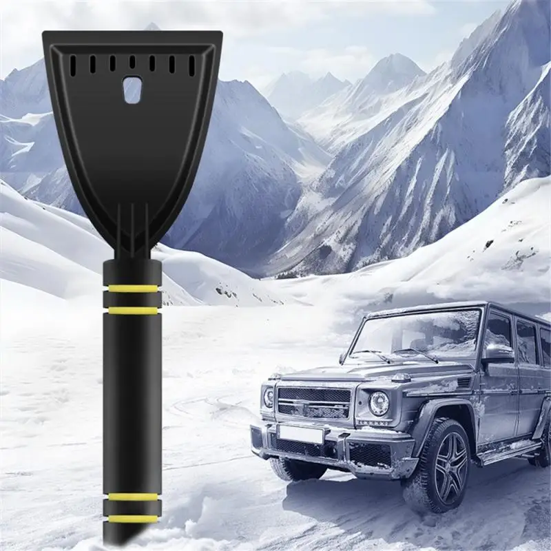 Car Snow Scraper Sweeping Shovel For Winter With EVA Foam Handle Auto Cleaning Brush Ice Scraper Remover Auto Windshield