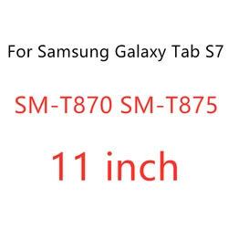 Premium 9H Tempered Glass Screen Protector - HD Clear Film (Tab S7 11 inch)