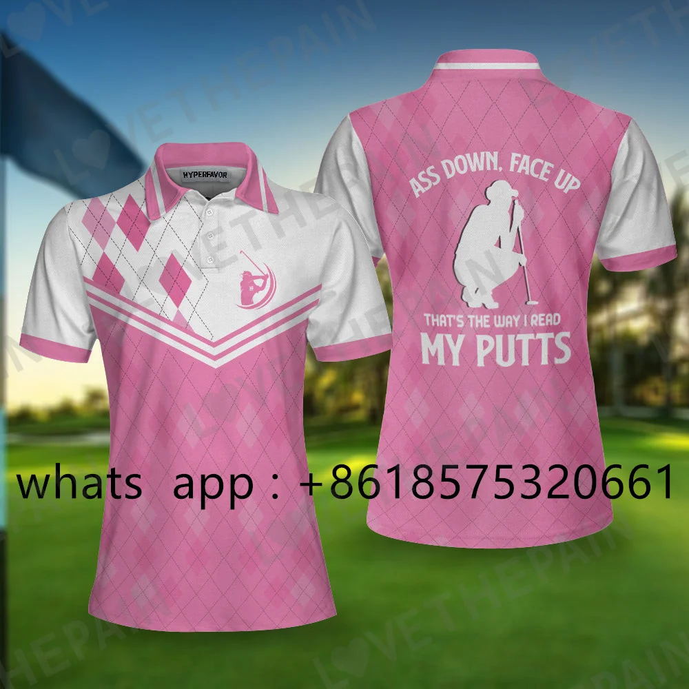Fitness Sports Golf Polo Shirt Women Classic Fashion Versatile Short Sleeve T Shirt Breathable Quick Dry Buttons Lapel Tops