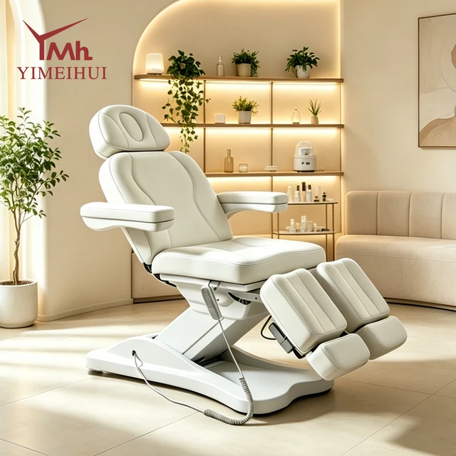 Table de massage électrique professionnelle pour cils, lit de beauté, lit de soin médical, lit de spa pour le visage, lit de beauté pour salon de beauté 1
