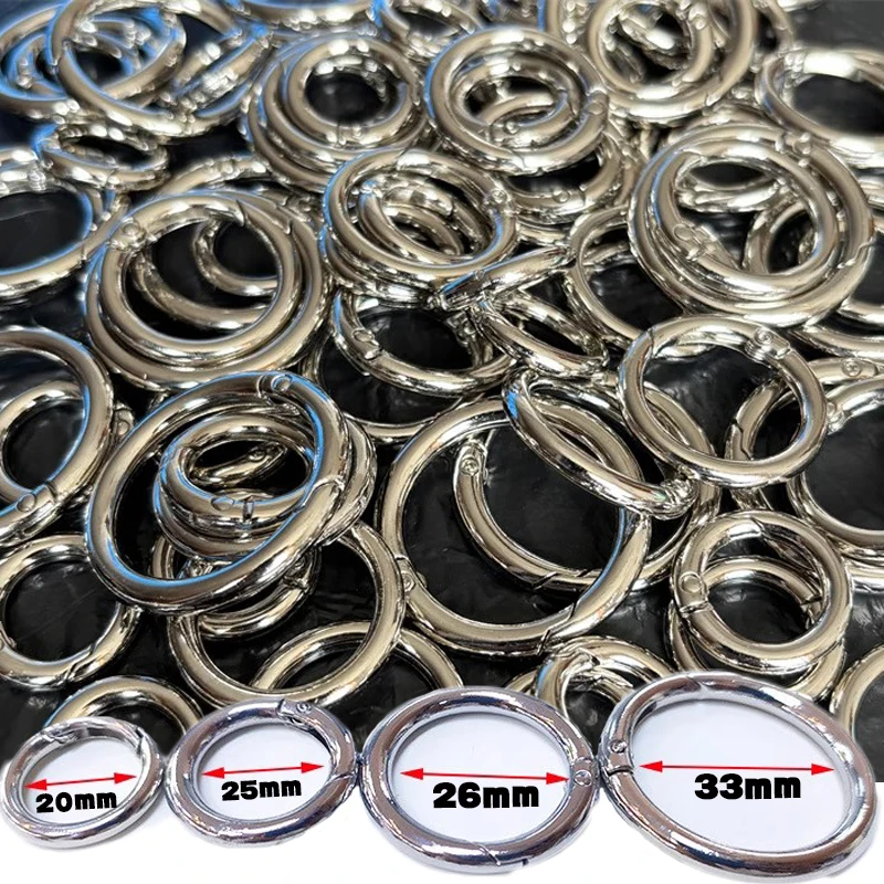 Stainless Steel O-Ring Spring Clasp Clips