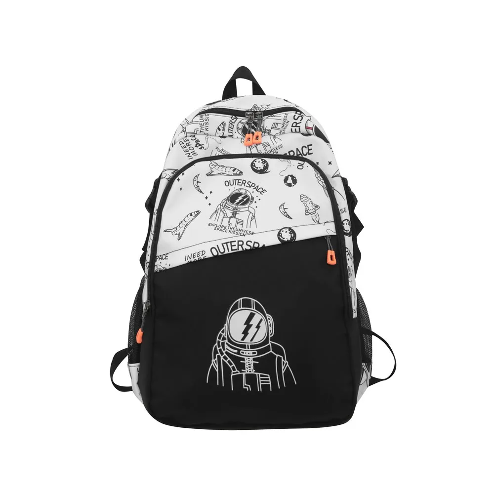 Laptop Backpack for Men Women Outer Space Large Capacity Cover Waterproof Durable Outdoor Travel Casual Student Schoolbag