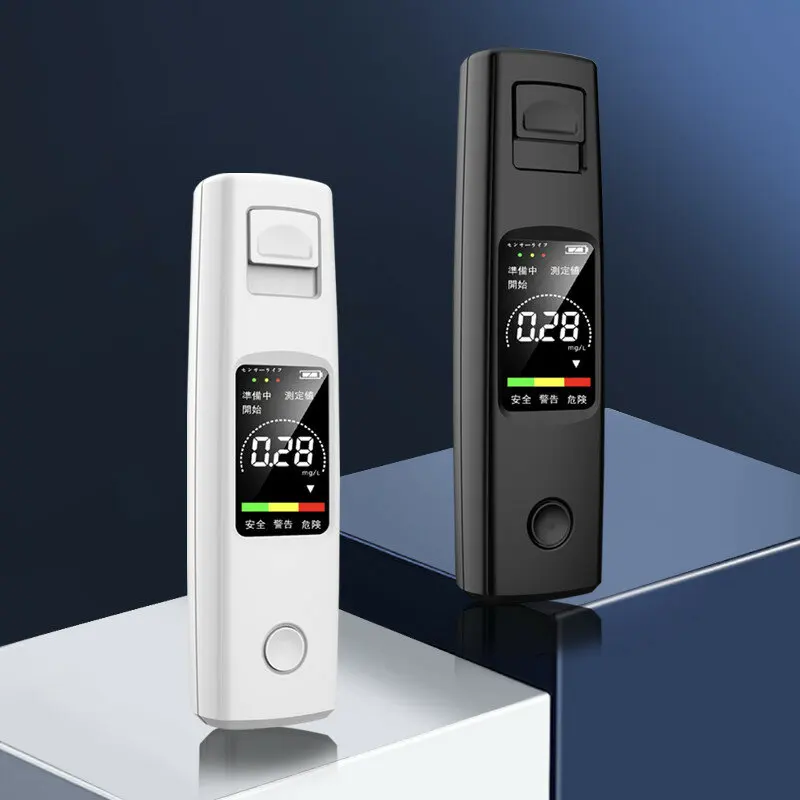 New Alcohol Tester Professional High Sensitivity Breathalyzer Non-Contact Alcoholometer Type-C Charging Portable Breathalyzer
