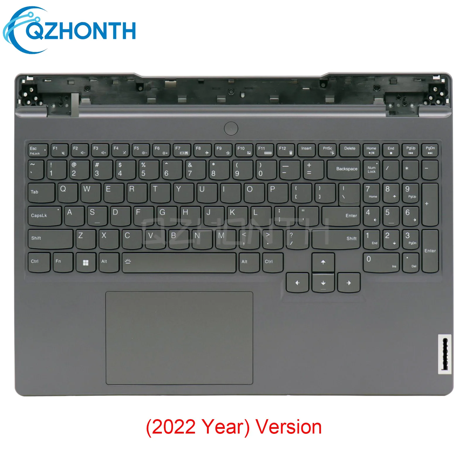 

New Palmrest w/ Backlit Keyboard For Lenovo Legion 5 15IAH7H 5 15ARH7H Y7000P (2022 Year) 5CB1H22922 Gray 15.6"