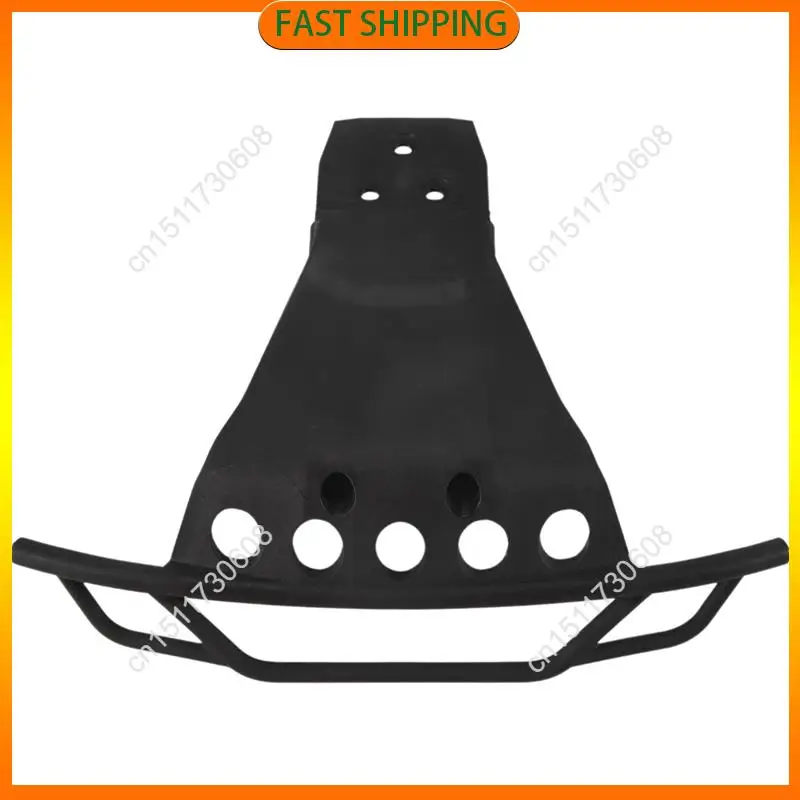 Pare-chocs avant anti-collision 1/10 pour Traxxas Slash 4x4 HQ727 RC sur fond blanc, pièce de rechange robuste