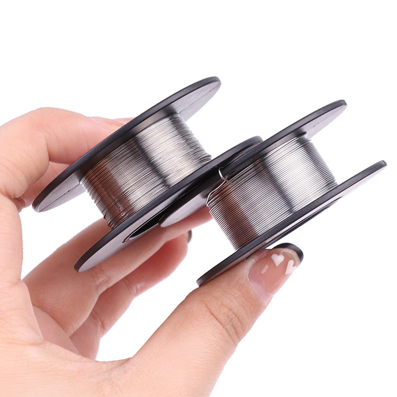

10M Nichrome Electric Heating Coil Resistance/heating Wire For Atomizer Diameter 0.1/0.2/0.25/0.35/0.4/0.3/0.5/0.6/0.7/0.8/0.9MM