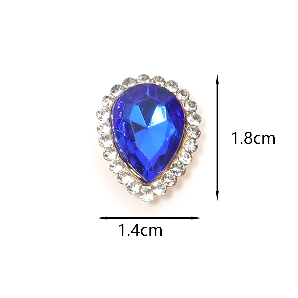 20 stücke Liebe Herz Acryl Strass Mit Gold Klaue Nähen Auf Perlen Metall Basis Schnalle Für DIY Kleidung Haar Zubehör dekorative – Detail 8