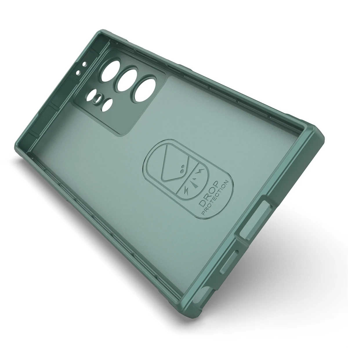 Custodia morbida in silicone rosso Fantacy Texture per Galaxy S24 Ultra S21 S22 Plus S23 FE Custodia protettiva antiurto Defender_voghion.com