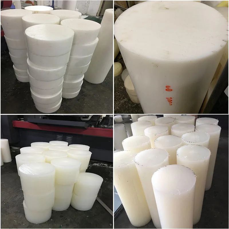 Acetal Delrin Plastic Pom Nylon Black White Rod Shaft Bar