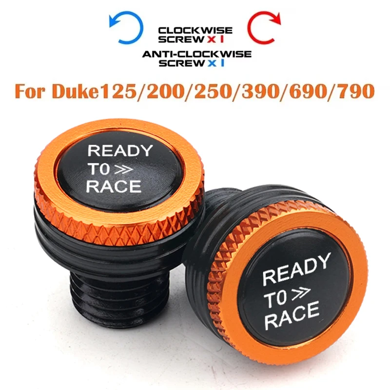 Premium Motorcycle M10 Mirror Hole Plug Bolts - Ready to Race