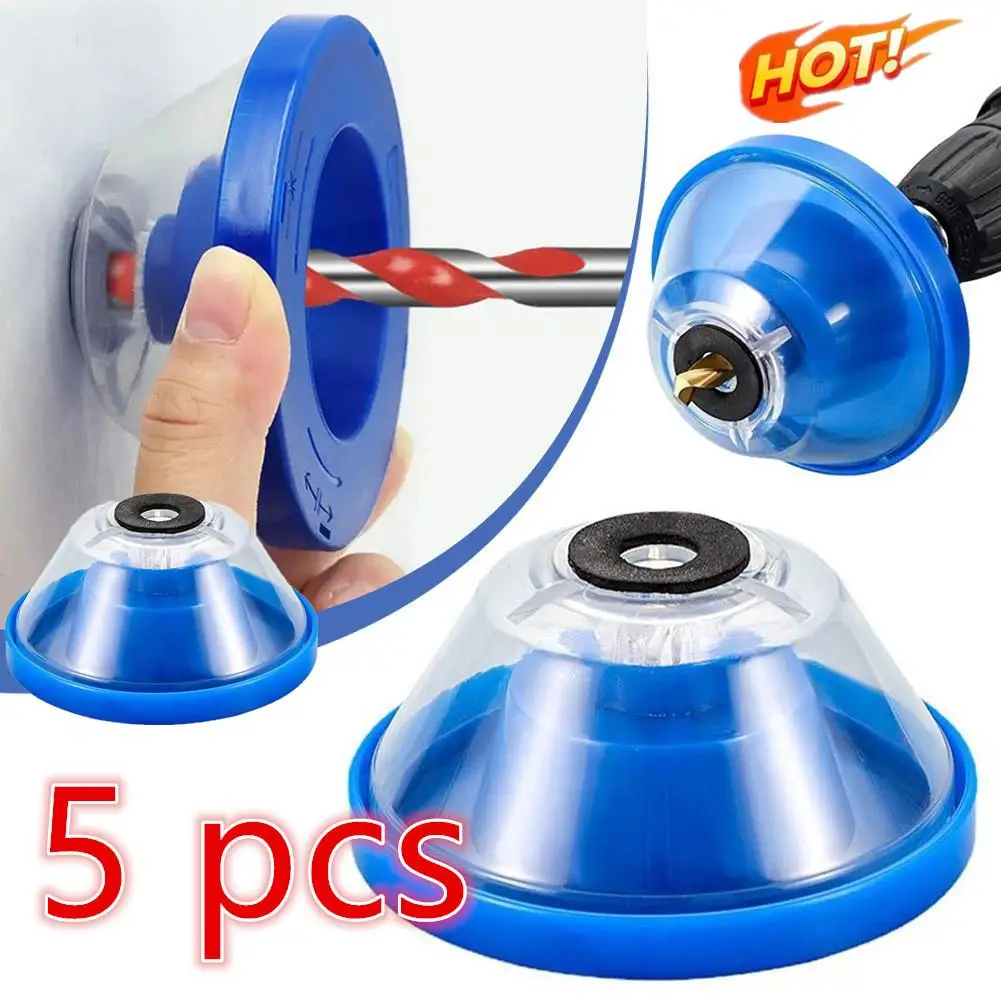 

5Pc Household Electric Hammer Drilling Dust Cover Electric Drill Drilling Dust Cover Impact Drill Dust Stopper Dust Collector