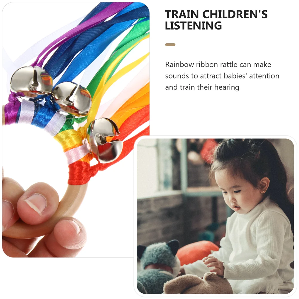 연 체조 리본 링 댄스 스트리머, 벨 장식 훈련 리본, 컬러 파티 공연, , 2 쌍