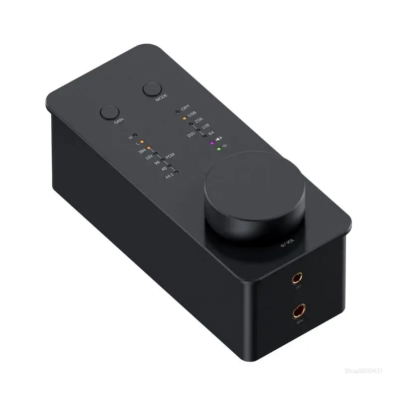

SK02 Headphones Amplifier USB to 3.5mm Headphones Amplifier Digital to Analog Converters for Home Entertainment
