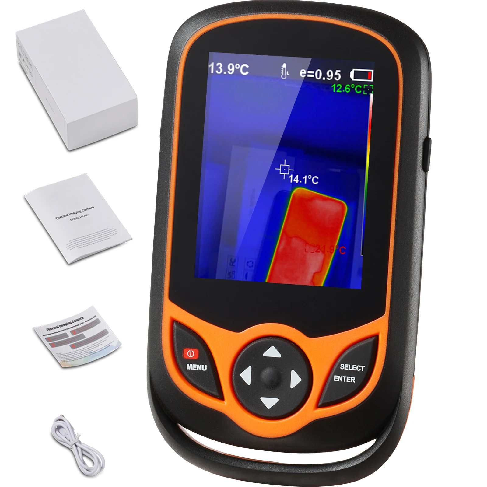 Portable Thermal Imaging Camera with WiFi and Touch Screen