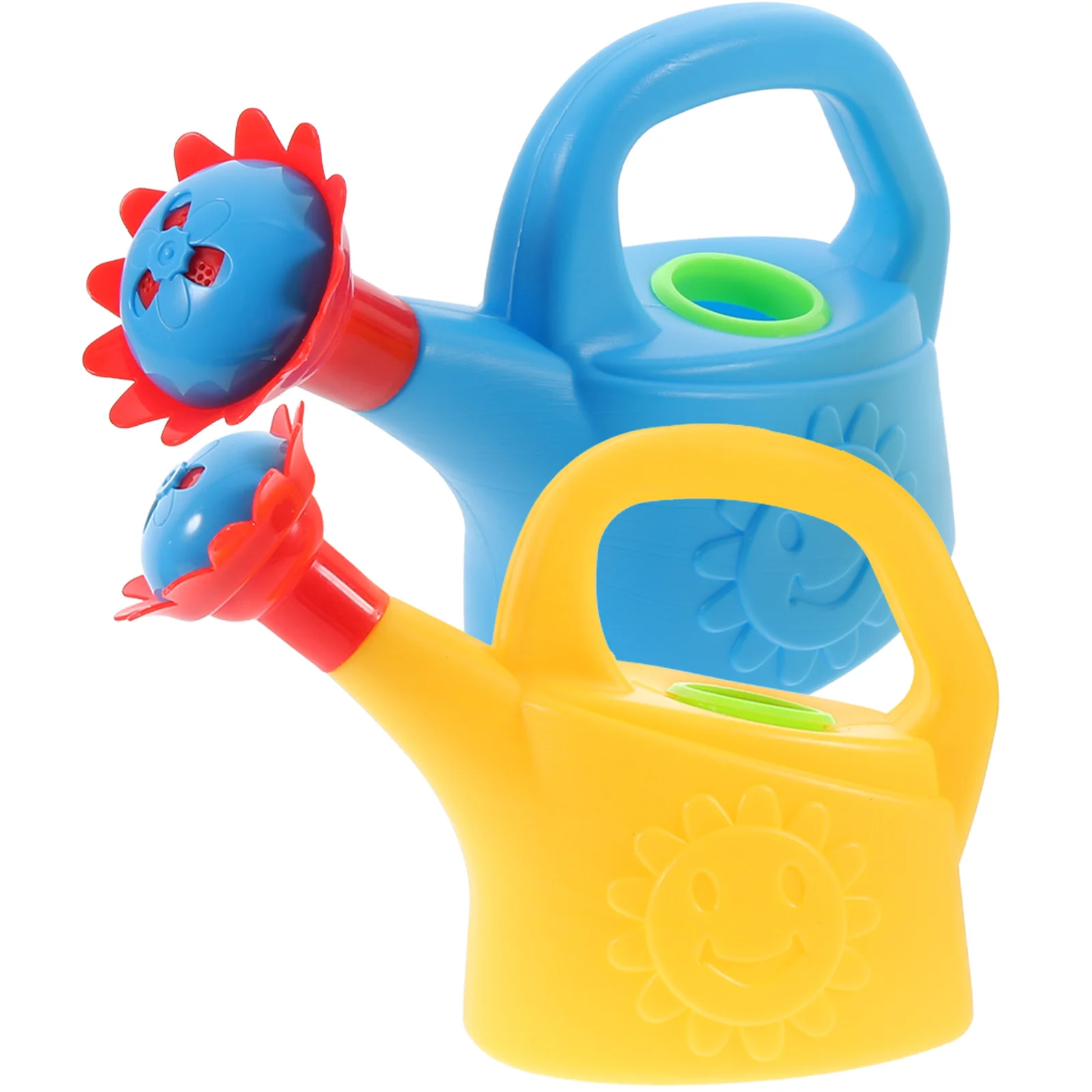 

2 PCS Play House Educational Toy Children Bath Kids Watering Pot Jug Toddler Toys Beach