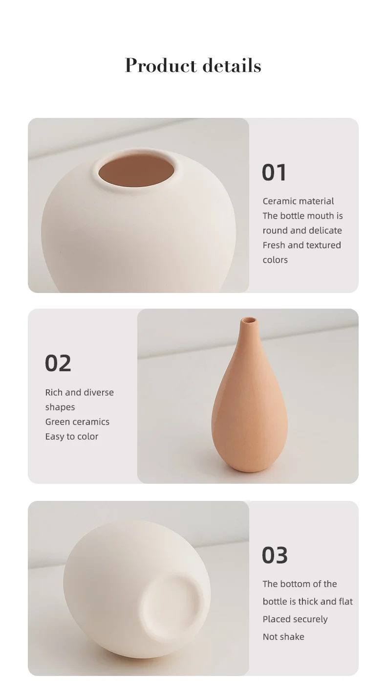 Simple Scandinavian Decorative Vase