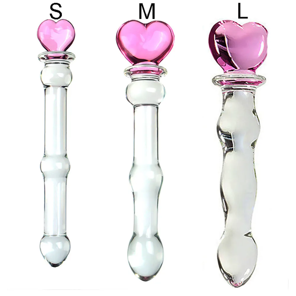 Godes anaux roses mignons pour femmes, Plug Anal en verre lisse, Massage de la Prostate, Stimulation du point G, jouet sexuel_voghion.com
