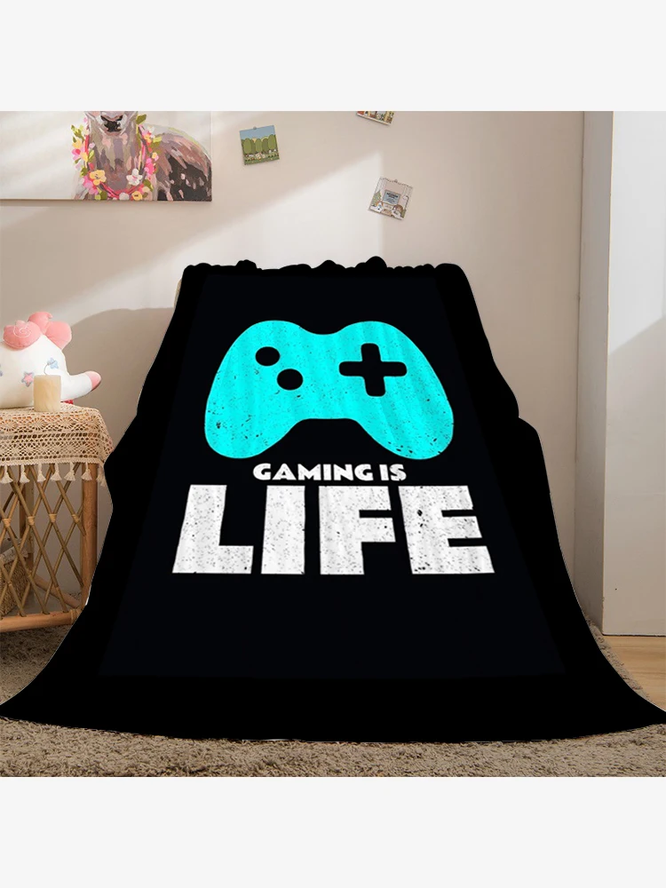 

Blanket Knee Sofa gamers Warm BedCamping Custom Nap Microfiber Bedding Four Seasons Home Portable Fluffy Soft Blankets