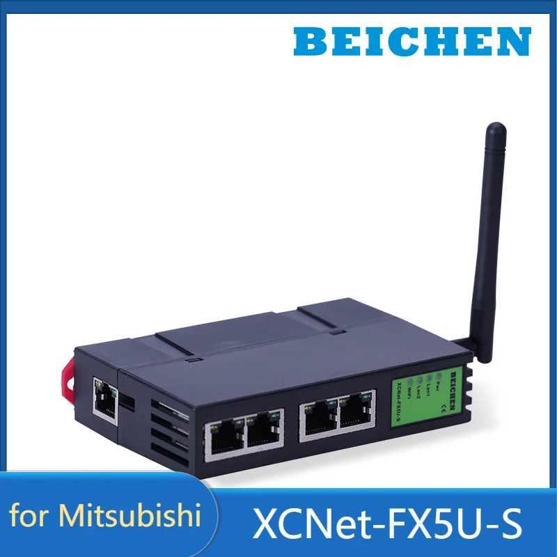 XCNet-FX5U-S for Mitsubishi FX5U Ethernet Port To SLMP MODBUS TCP ...