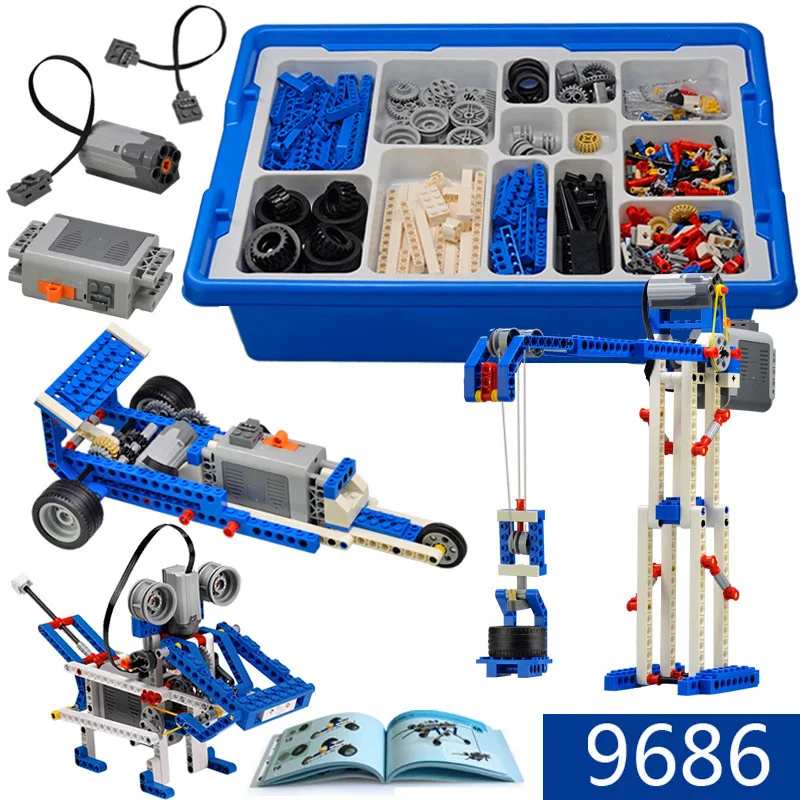 DIY Motorized Robot Building Block Kit 1