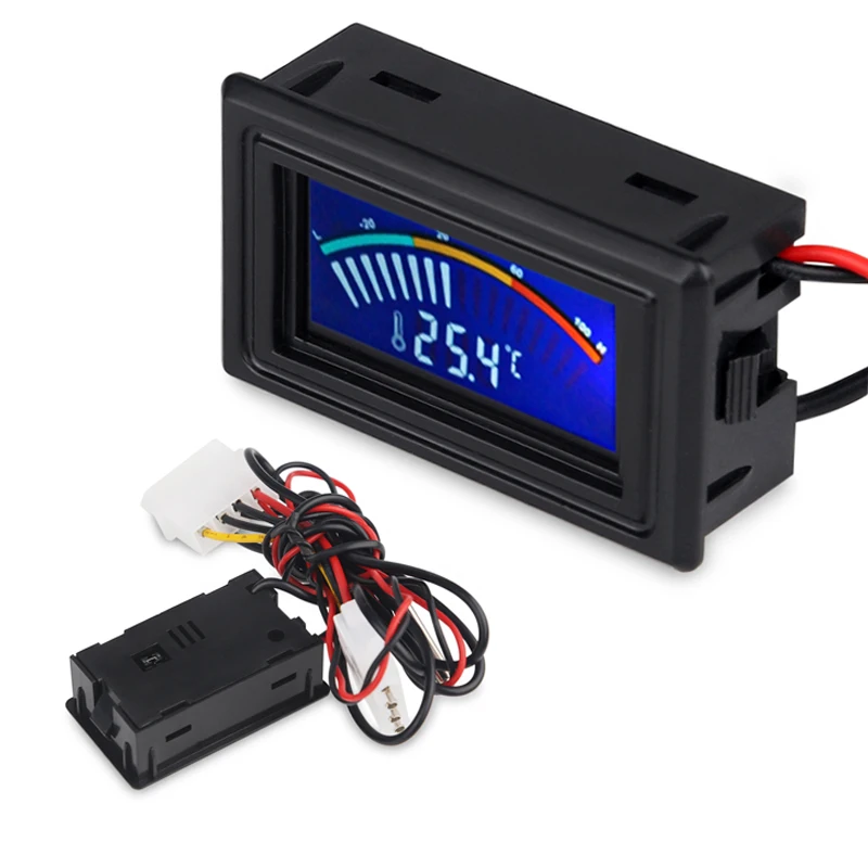 Car Thermomether Digital Thermometer Ntc Sensor 10k Metal Probe Pointer