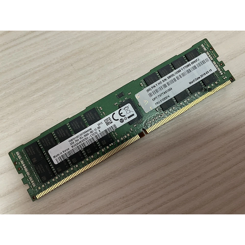 1PCS Server Memory For IBM SR850 SR860 SR950 SD330 SR590 SR570 ST550 SR630 SR650 01DE974 7X77A01304 32GB 2RX4 DDR4 2666 RDIMM 6 1PCS Server Memory For IBM SR850 SR860 SR950 SD330 SR590 SR570 ST550 SR630 SR650 01DE974 7X77A01304 32GB 2RX4 DDR4 2666 RDIMM - Image 4